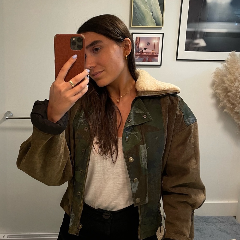 Vintage Denis Naville Leather Jacket